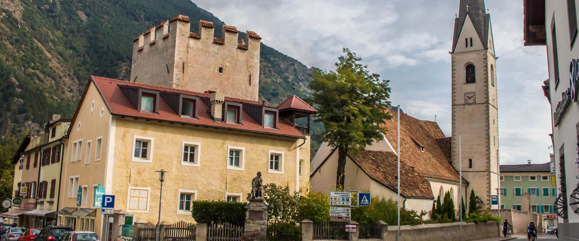Latsch Parish church of St Michael in Latsch.