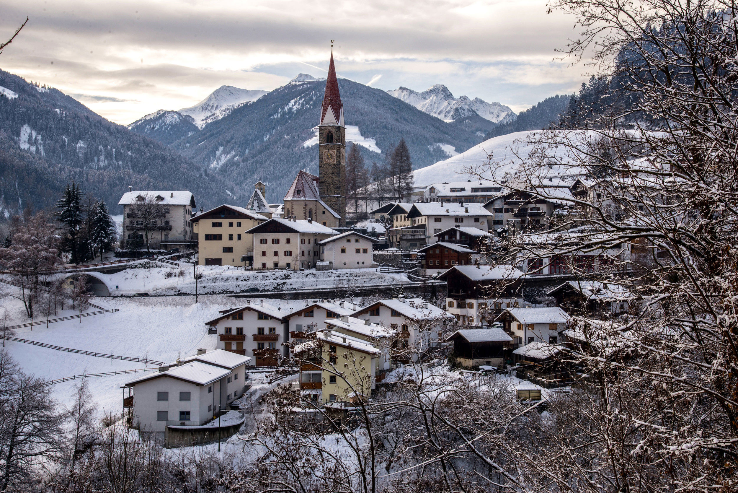 The idyllic village of St. Pankraz.