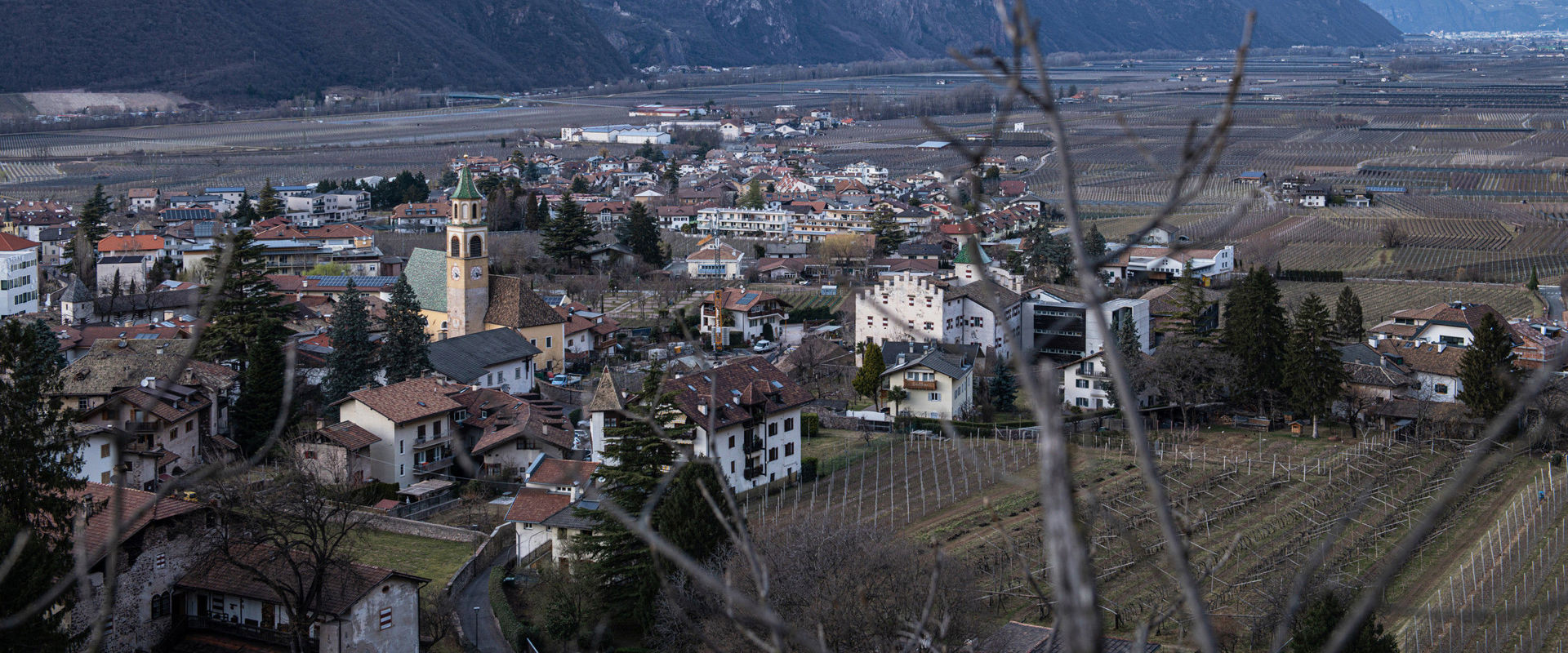Auer The idyllic village of Auer amidst vineyards