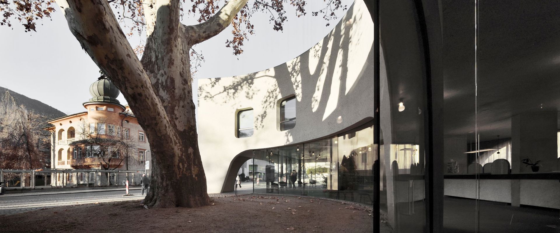 Treehugger in Brixen Architecture in South Tyrol - The Treehugger Tourist Office in Bressanone